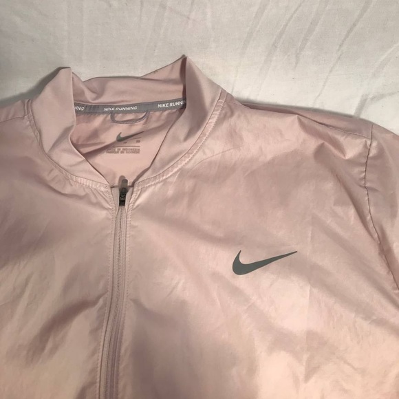Womenโs Nike Just Do It Swoosh Logo Graphic Full Zip Jacket Size XL - Picture 3 of 12